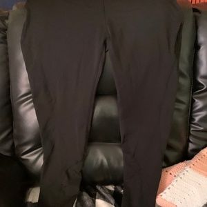 Women's POP fit leggings size xl black with pockets